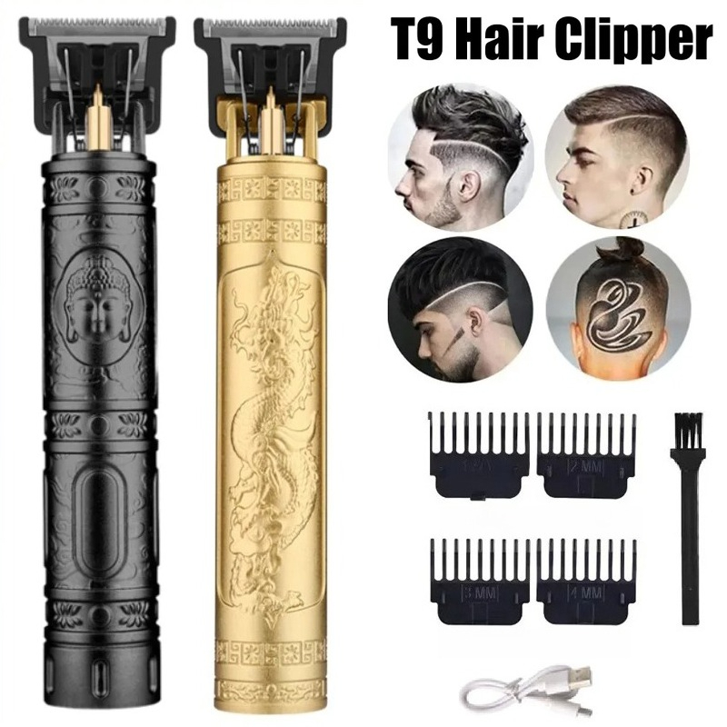 Men'S Grooming Room - T9 Hair Clipper With 4 Guide
