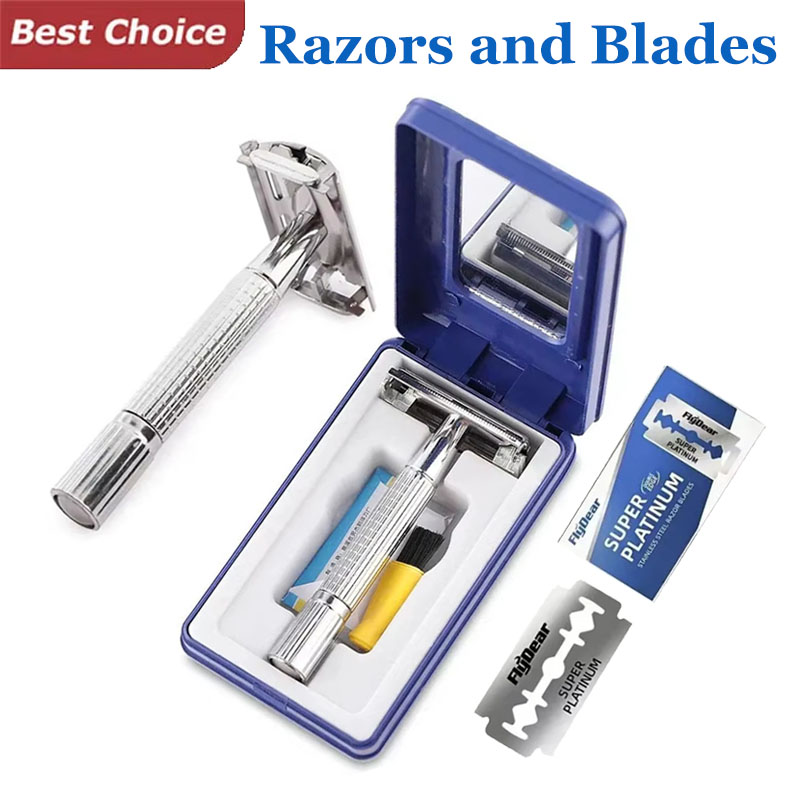 Men'S Grooming Accessories Kit - Men's Double Edge Beard Shaving Razor