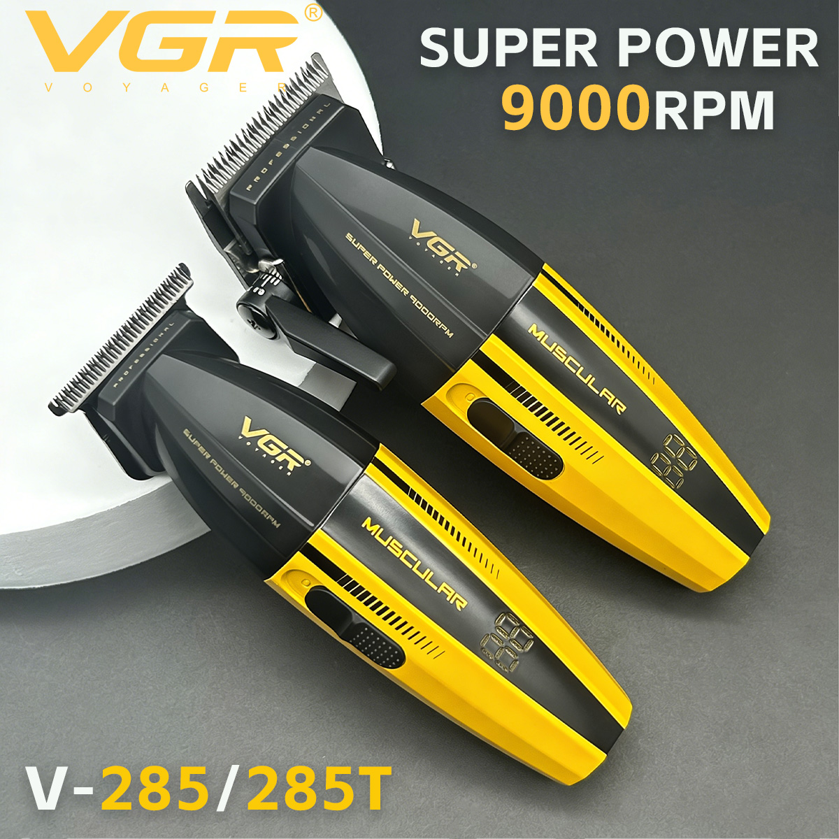 Men'S Grooming Room - VGR Clipper Professional Hair Trimmer Electric