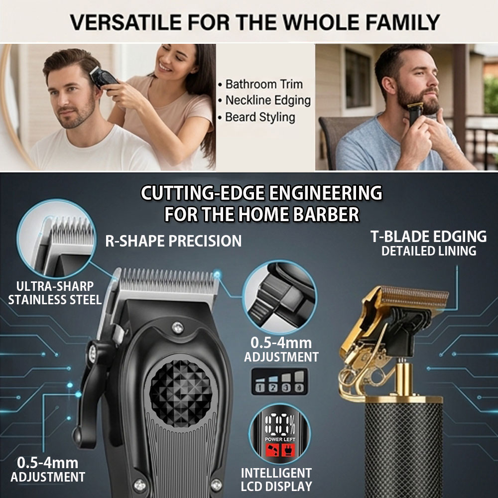 Professional Hair Clippers wit - Men'S Grooming Blade 评论和价格