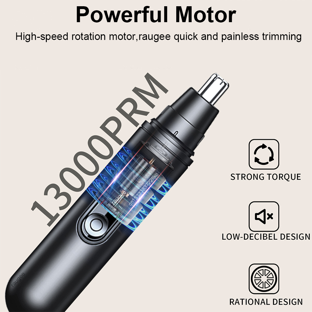 Nose Hair Trimmer for Men Elec - Men'S Grooming Room 评论和价格