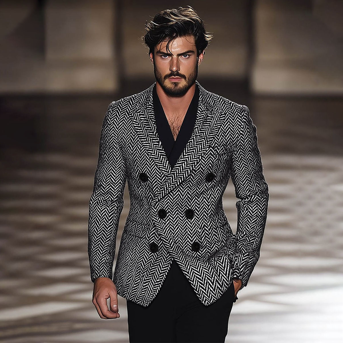 Customized Luxury 2 Pieces Set - Men Grooming Outfit 评论和价格