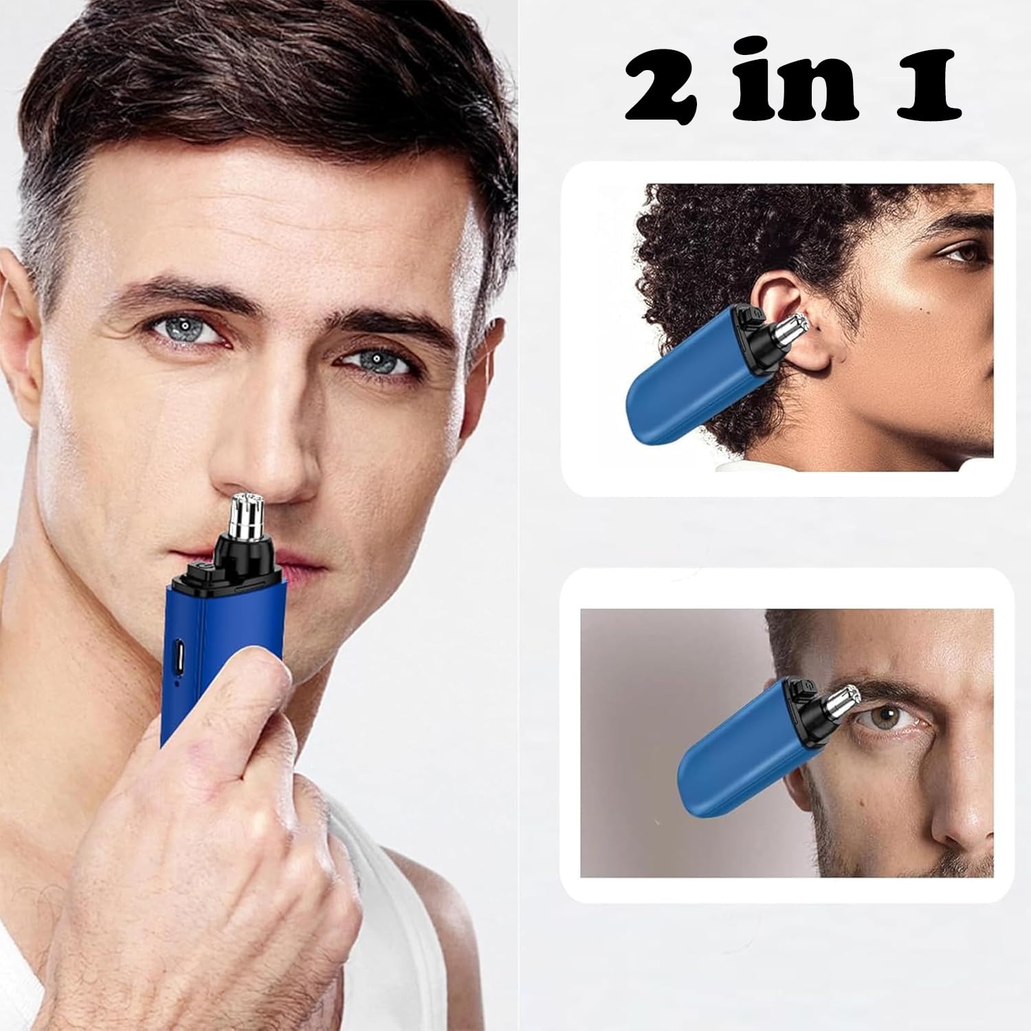 Nose Ear Hair Trimmer USB Rech - Men'S Grooming Room 评论和价格
