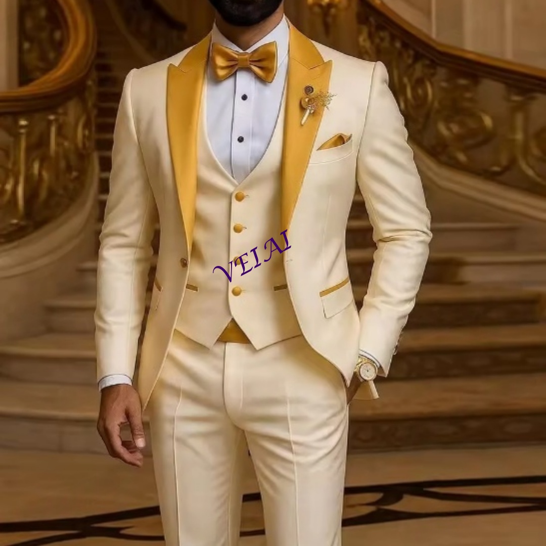 CustomizedGold Collar Ivory Me - Men Grooming Outfit 评论和价格