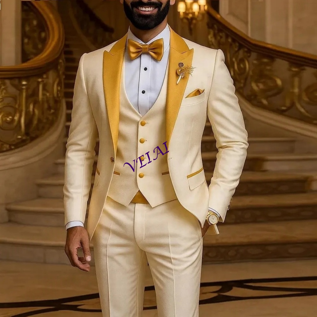 CustomizedGold Collar Ivory Me - Men Grooming Outfit 评论和价格