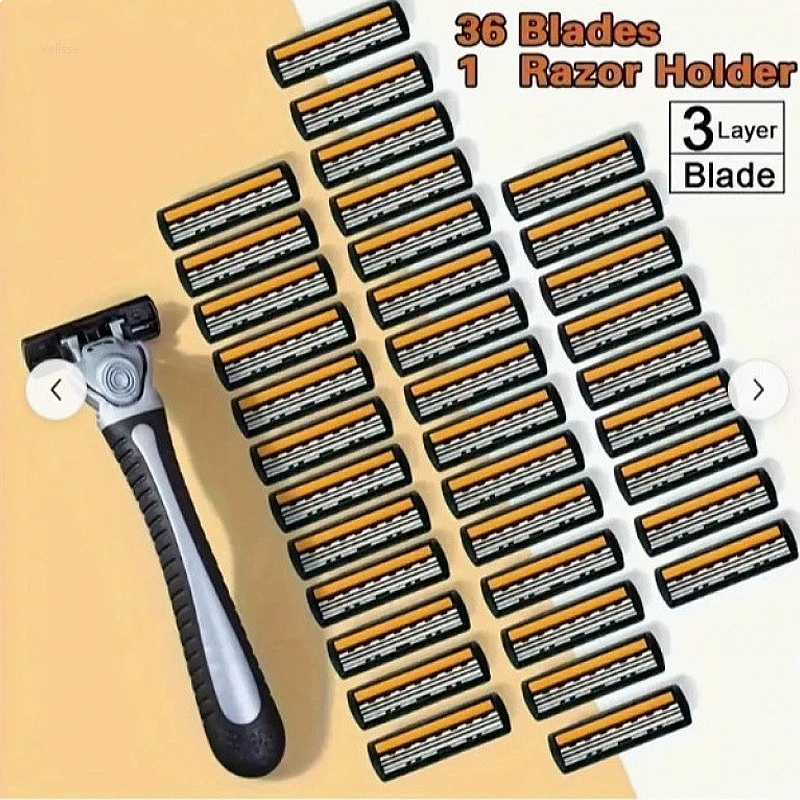 Premium 3 Layer Manual Razor F - Men'S Grooming Blade 评论和价格