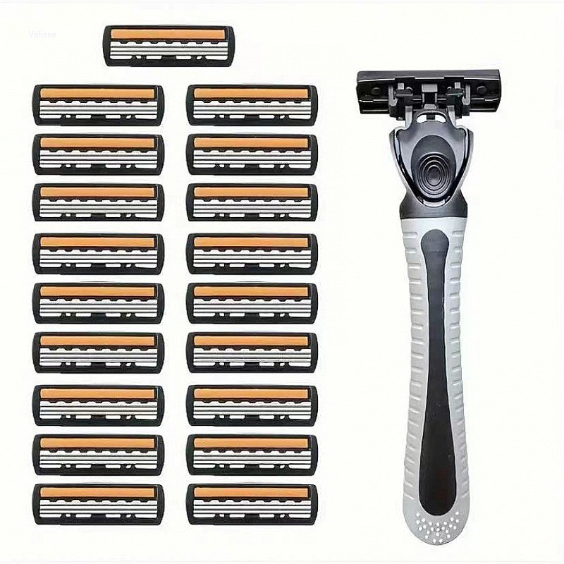 Premium 3 Layer Manual Razor F - Men'S Grooming Blade 评论和价格
