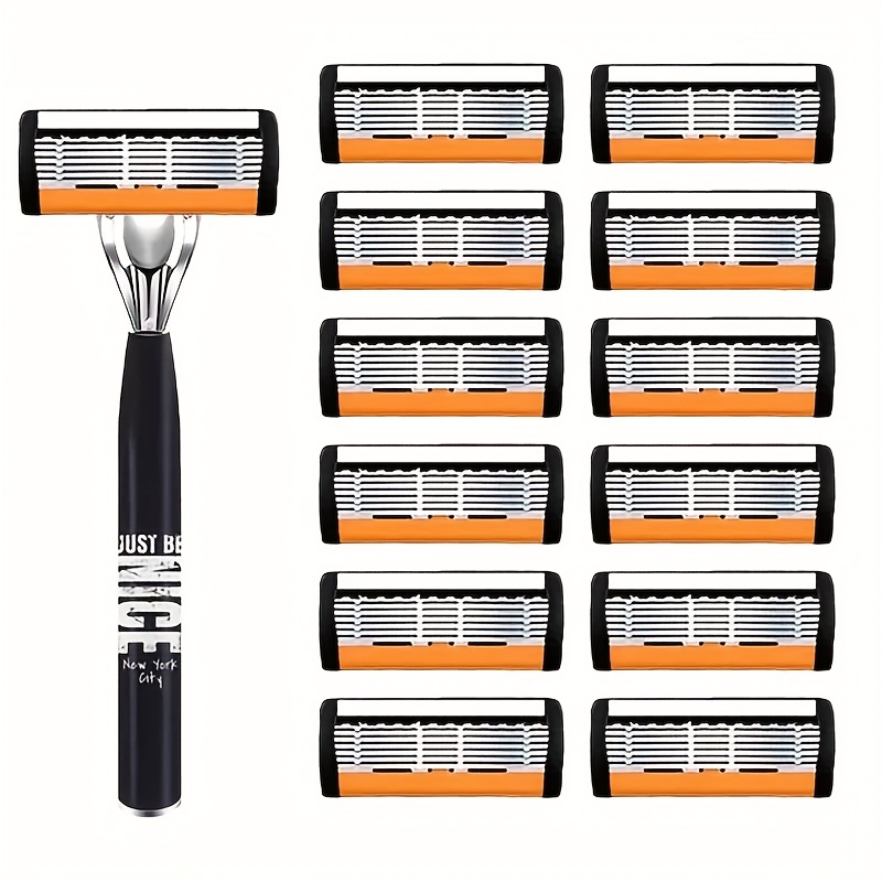 Men Stainless Steel Razor Shar - Men'S Grooming Blade 评论和价格