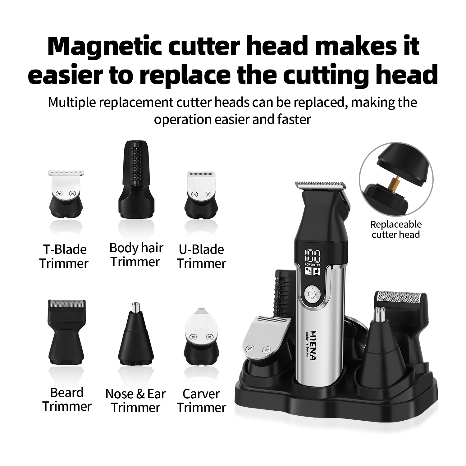 HIENA Professional Multifuncti - Men'S Grooming Blade 评论和价格