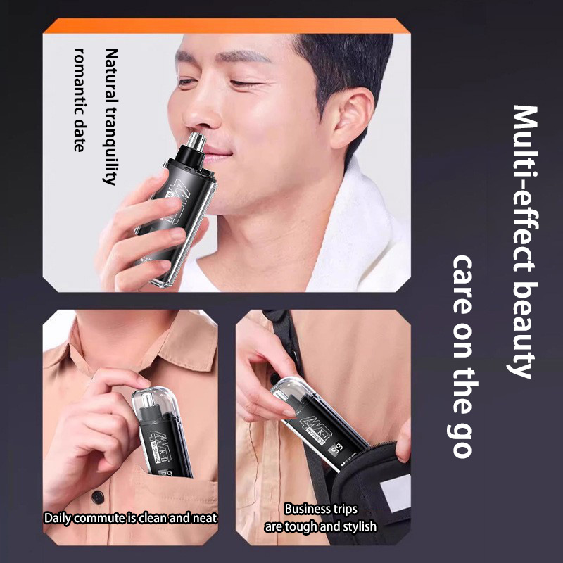 New Nose Hair Trimmer Portable - Men'S Grooming Room 评论和价格