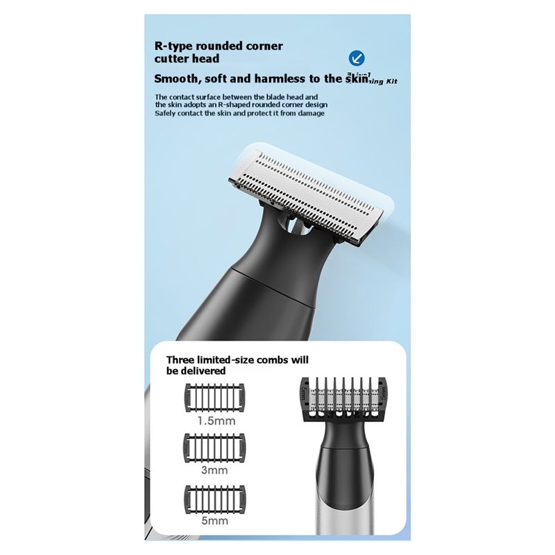 A83G-Dual-Sided Blade Body Hai - Men'S Grooming Blade 评论和价格